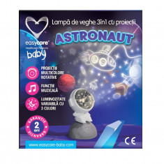 Lampa de veghe EASYCARE BABY 3in1 cu proiectii "Astronaut"