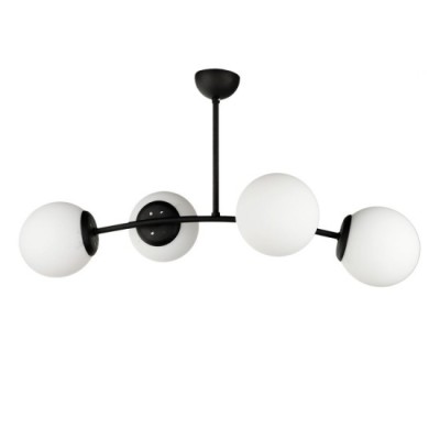CANDELABRU MARLA NEGRU 4XE27 60W foto