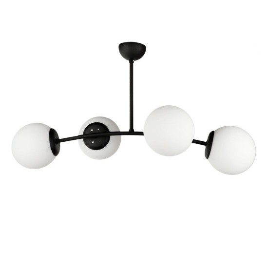 CANDELABRU MARLA NEGRU 4XE27 60W