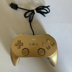Controller Wii original Nintendo RVL-005-02 Gold Limited Edition Zelda, Wii classic,mini , U