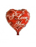 Balon Folie Inima I LOVE YOU 45 cm