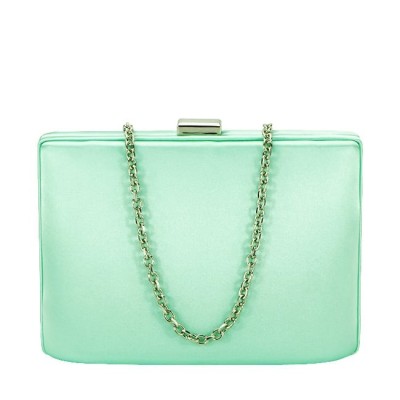 Geanta clutch verde menta DYX3335-2 05 foto