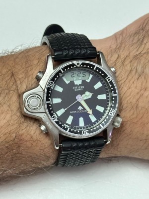 CEAS CITIZEN Promaster 1 AQUALAND - C022 - Diver - 1985 - Vintage ! foto
