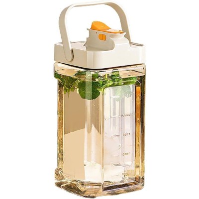 Dispenser Portabil pentru Băuturi eMazing, 3.5 Litri, cu Duză de Deschidere/&amp;Icirc;nchidere, Filtru, M&amp;acirc;ner și Gradare, Dimensiuni 29.7 x 14.1 x 14.4 cm, Pla foto
