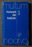 Honore de Balzac prezentat de Angela Ion (colecția &quot;Multum in parvo&quot;)