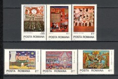 Romania.1979 Anul international al copilului-Desene de copii YR.662