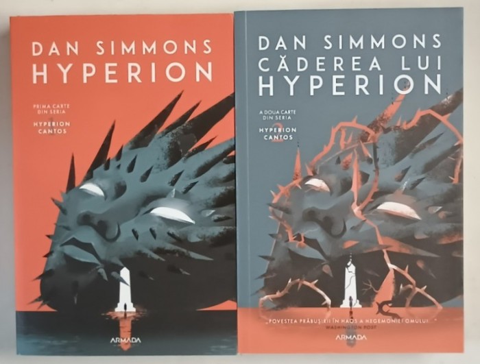SERIA HYPERION CANTOS , HYPERION / CADEREA LUI HYPERION , VOLUMELE I - II de DAN SIMMONS , 2024