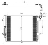 MTR 12133781 Condensator, climatizare