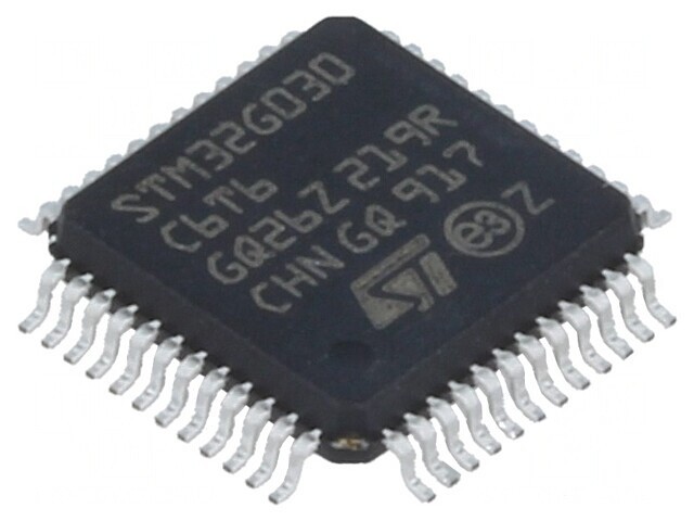 Microcontroler ARM 64MHz LQFP48 2-3.6VDC -40-85&deg;C