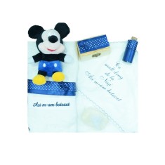 Trusou botez baieti Mini Bimbi Mickey Mouse TMB-06-0-6-luni, Multicolor foto