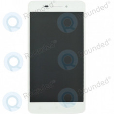 Capac frontal modul display Lenovo S60 + LCD + digitizer alb