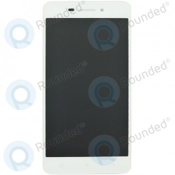 Capac frontal modul display Lenovo S60 + LCD + digitizer alb foto