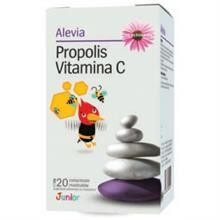 Propolis Vitamina C cu Echinacea Junior Alevia 20cpr Cod: flor00271 foto