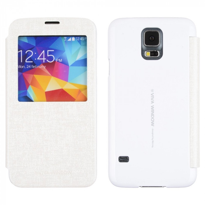 Husa SAMSUNG Galaxy S5 - Viva Window (Alb)