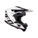 MBS Casca UFO Motocross/Enduro Diamond White Limited Edition, alb/negru, marimea XL, Cod Produs: HE051XL