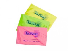 Notes adeziv 76 x 127 mm 100 file neon Tartan