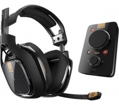 Casti Gaming ASTRO A40 TR, surround, 3.5 mm, negru + MixAmp Pro TR PS4 / PC foto