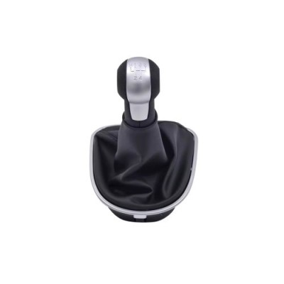 Maner si manson schimbator auto imitatie piele compatibil Seat Altea ,Leon, Toledo III 5 viteze Cod: SC-191 Automotive TrustedCars foto