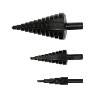 Set 3 burghie metal conice 4-38 mm