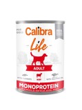 Calibra Dog Life Adult Beef with Carrots 400 g, conserva