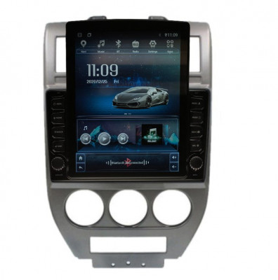 Navigatie Jeep Compass 2006-2011 AUTONAV Android GPS Dedicata, Model PRO Memorie 64GB Stocare, 4GB DDR3 RAM, Display 9&amp;quot; Full-Touch, WiFi, 2 x USB, Blu foto