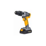Masina gaurit cu percutie 2 acumulatori 20V2Ah, bormasina, filetanta, Powermat