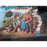 Vinil &quot;Japan Press&quot; Peter Yarrow &lrm;&ndash; That&#039;s Enough For Me (-VG)