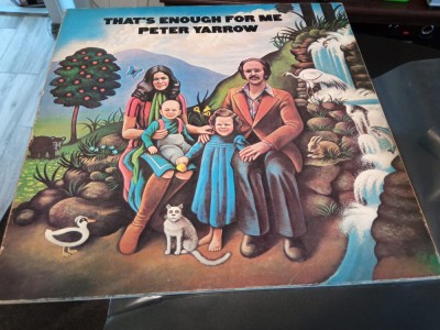 Vinil &amp;quot;Japan Press&amp;quot; Peter Yarrow &amp;lrm;&amp;ndash; That&amp;#039;s Enough For Me (-VG) foto