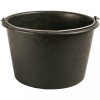 Galeata Plastic Kingfisher 20L Negru, Constructii/Tencuit/Vopsit, Universal, Baza Consolidata, Maner Metalic