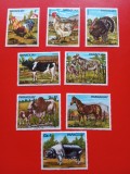 PARAGUAY, ANIMALE DOMESTICE - SERIE COMPLETĂ MNH