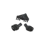 Set 3 perii pentru rosturi, aparat de curățat cu abur POLTI PAEU0358 Original