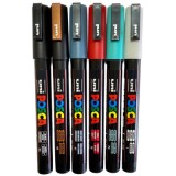 Set 6 Markere UNI POSCA PC-3M, 0. 9-1. 3 mm
