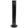 Ventilator turn Paxton VTD-60-1067, 60 W, 3 viteze, inaltime 106.7 cm, functie de oscilatie, timer, functie de ionizare, negru,