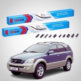 Cumpara ieftin Ștergătoare Kia Sorento I JC SUV 2002-2009 | Set Față Flat Premium &ndash; TeamCar&reg;