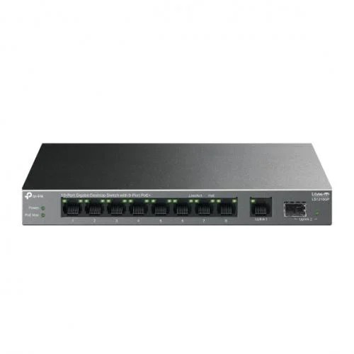 &quot;10-Port Gigabit Desktop Switch with 8-Port PoE+ PORT: 8&times; Gigabit