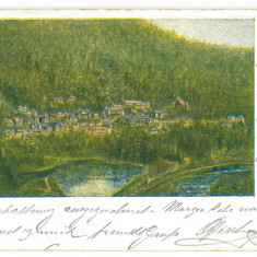 3872 - TUSNAD, Harghita, Panorama, Litho, Romania - old postcard - used - 1900