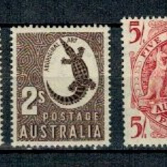 Australia 1948-1950 - Uzuale, serie incompl. neuzata