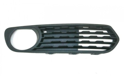 Grila bara fata Bmw Seria 1 (F20), 08.2011-06.2015, partea Dreapta, 51117272558, 20C127-4 cu locas pentru proiectoare, deschisa foto