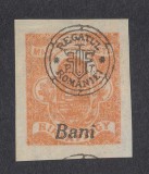 ROMANIA 1919 EMISIUNEA CLUJ ORADEA EROARE SUPRATIPAR BANI IN POZITIE OPUSA MNH, Nestampilat