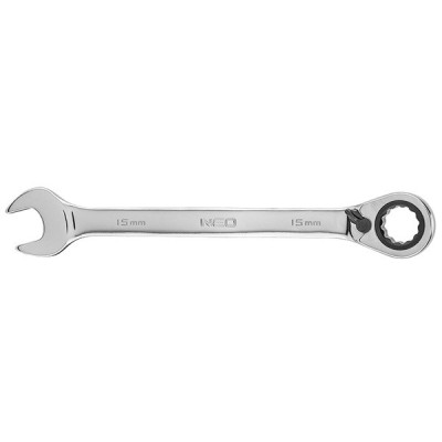 Cheie combinata cu clichet 15 mm NEO TOOLS 09-327 HardWork ToolsRange foto