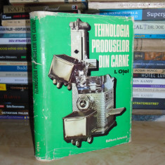 ION OTEL - TEHNOLOGIA PRODUSELOR DIN CARNE , 1979