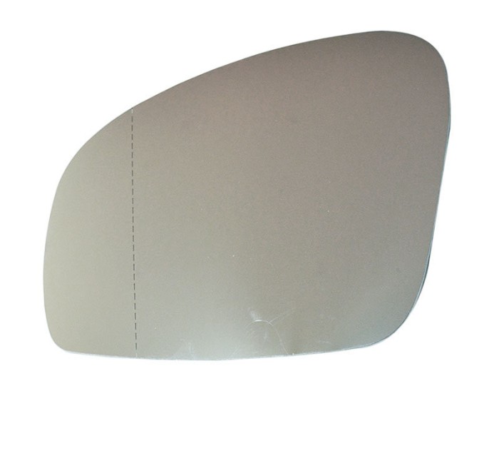 Geam oglinda Skoda Fabia 2 2007-2015, Roomster / Praktik 03.2007-, Octavia 1U2/1U5 2009-11.2010; stanga incalzita , crom , asferica