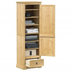 vidaXL Șifonier Corona, 55x38x170 cm, lemn masiv de pin 4002767