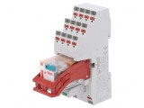 Releu intermediar 4PDT 24VDC 6A