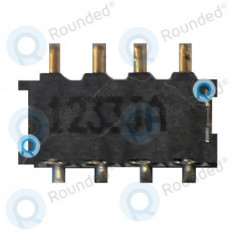 Conector baterie HTC Desire X T328e, piesa de schimb neagra 1233JA