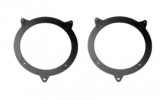 Inele Adaptoare Difuzoare Auto BMW E46, Seria 3 (E46), Boxe 13cm Fata/Spate, 130/158mm