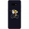 Husa silicon pentru Samsung Galaxy S10 Lite, ET Riding Bike Funny Illustration