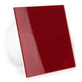 Panou frontal din sticla pentru ventilator baie dRim Red, ERA