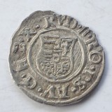 Ungaria 1 denar 1592 / KB argint Rudolf ll, Europa