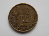 10 FRANCS 1954 FRANTA, Europa
